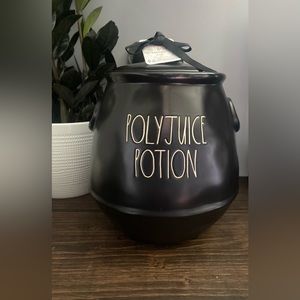 Harry Potter Polyjuice Potion Cauldron Jar Rae Dunn NWT